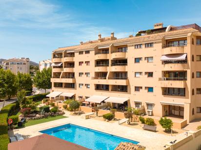 Exterior view of Apartment for sale in L'Alfàs del Pi  with Air Conditioner, Heating and Private garden