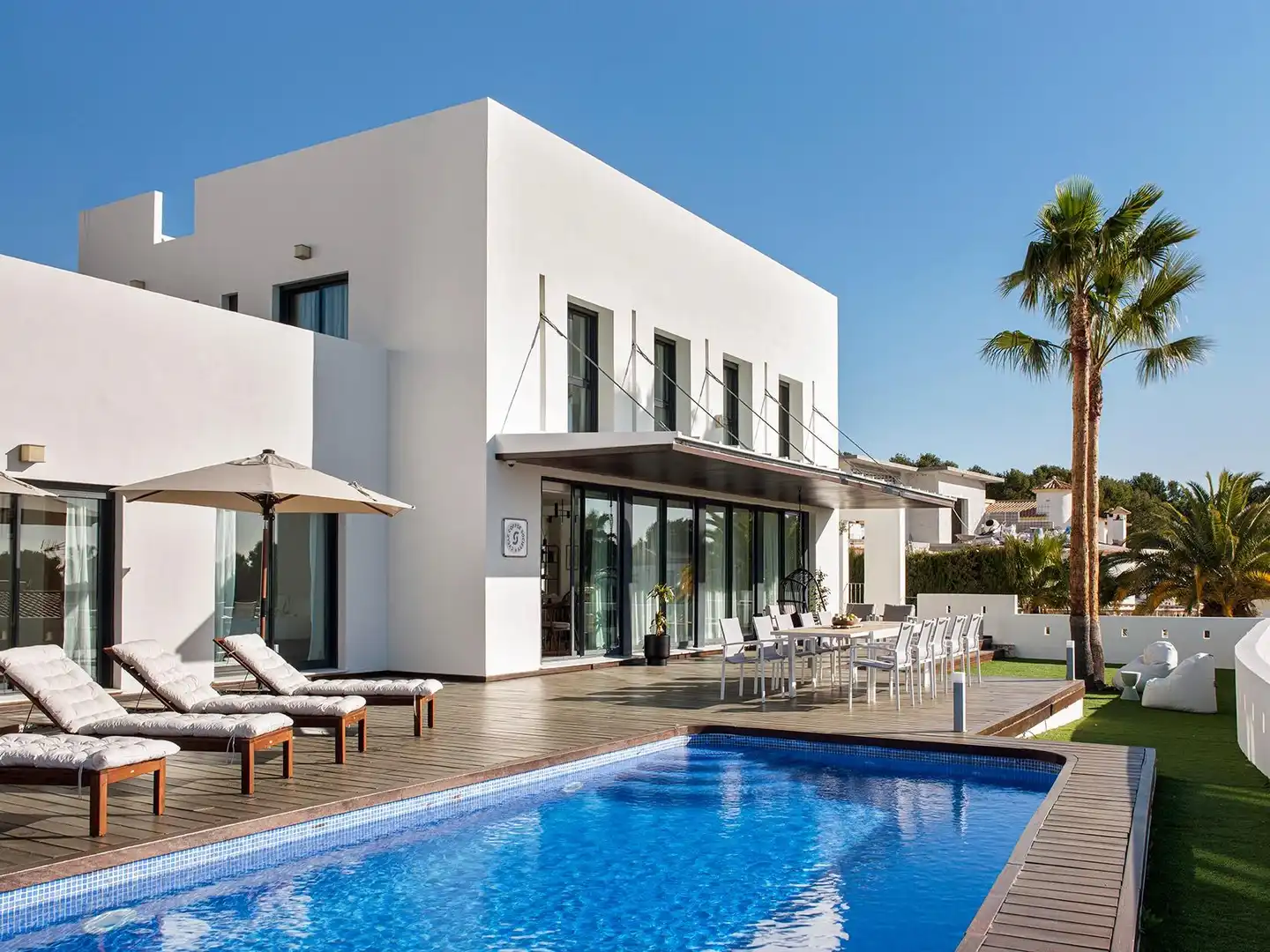 Terrace of Houses for sale in Calpe / Calp  with Air Conditioner, Heating and Private garden