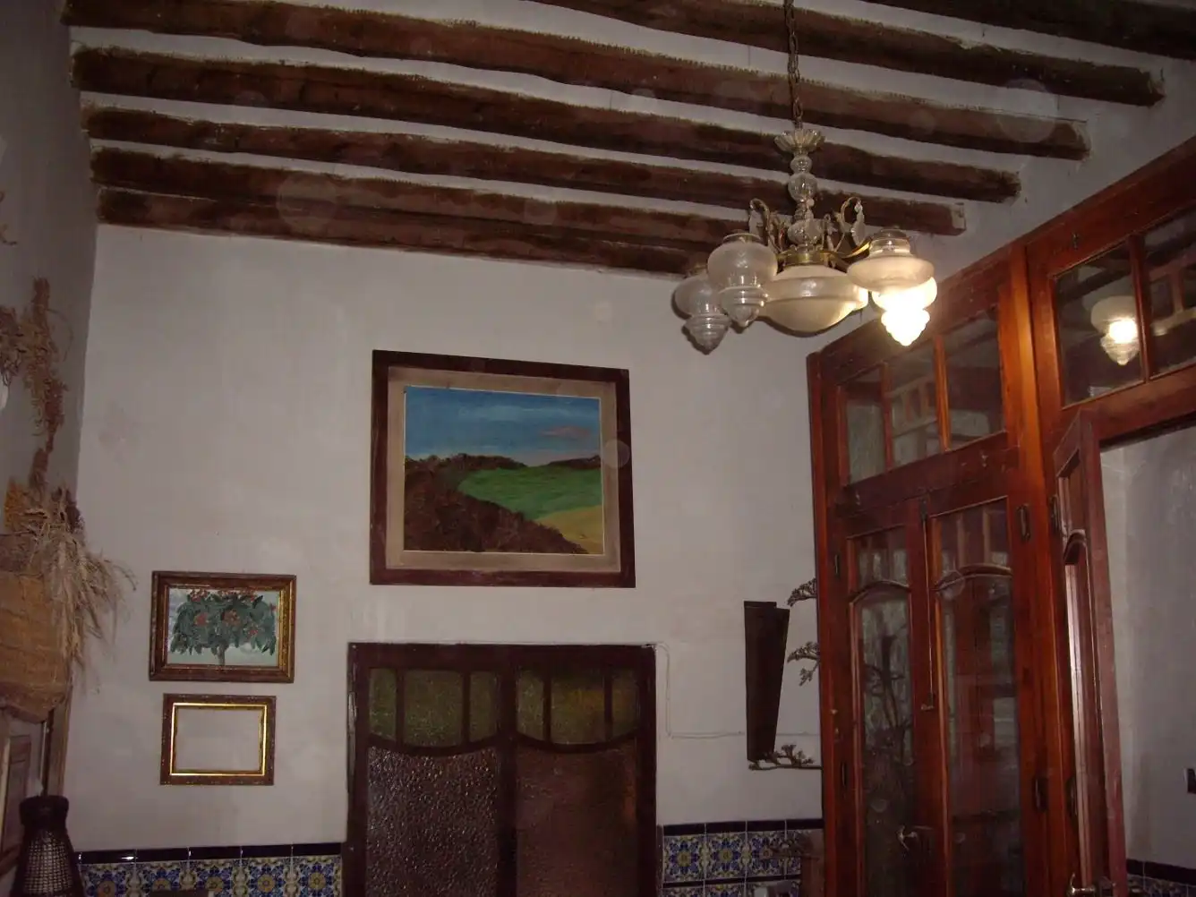 Menjador de Finca rústica en venda en Alicante / Alacant amb Jardí privat, Terrassa i Traster