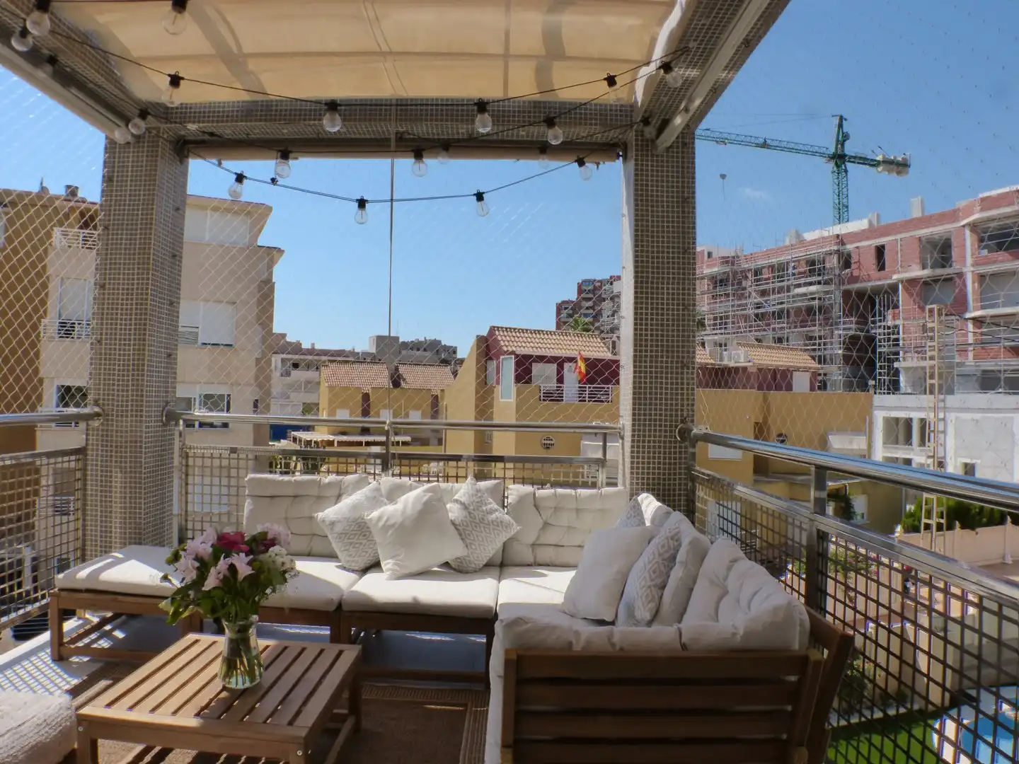 Apartament amb piscina de lloguer a Playa Muchavista