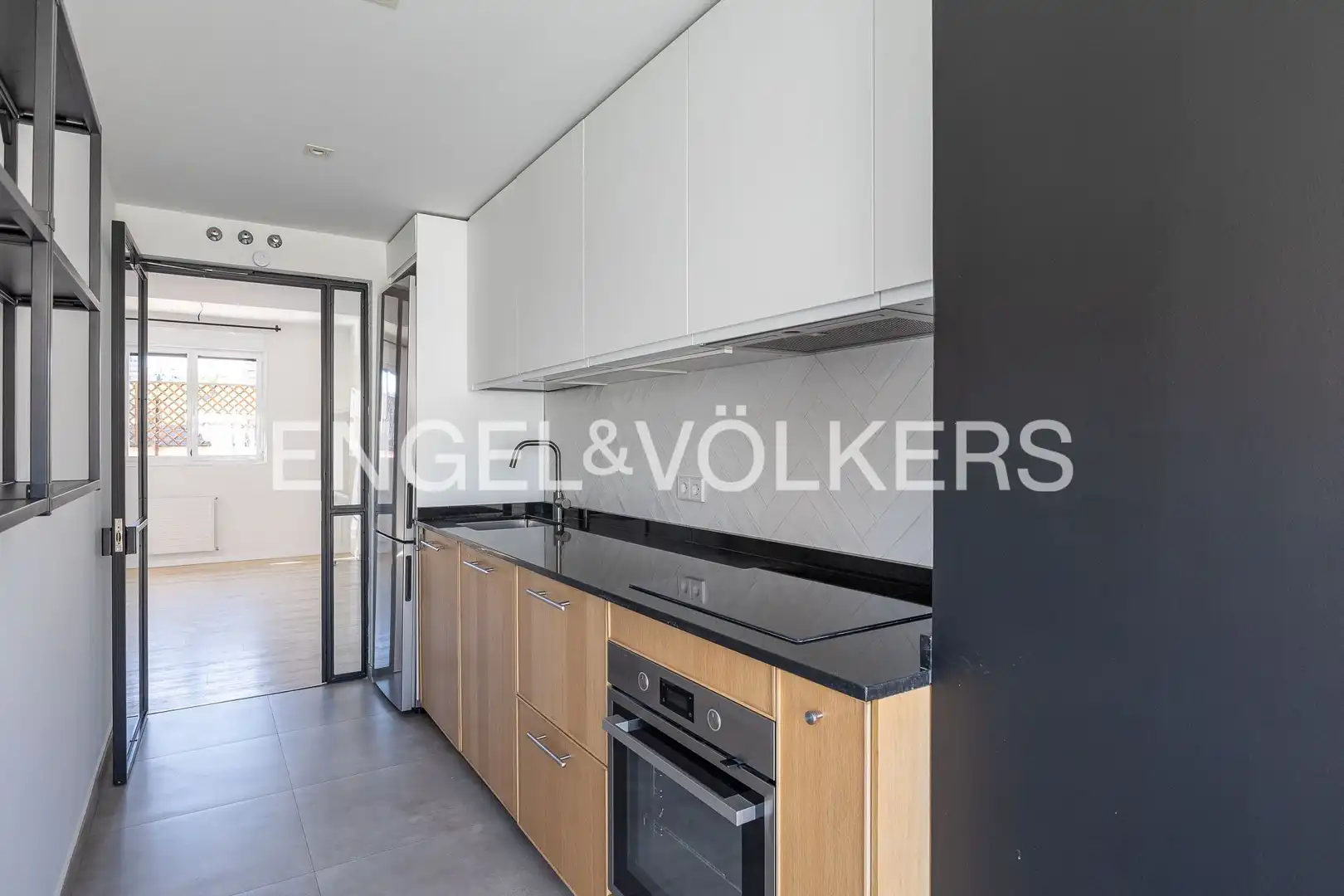 Cuina de Dúplex de lloguer en Madrid amb Aire condicionat, Calefacció i Terrassa