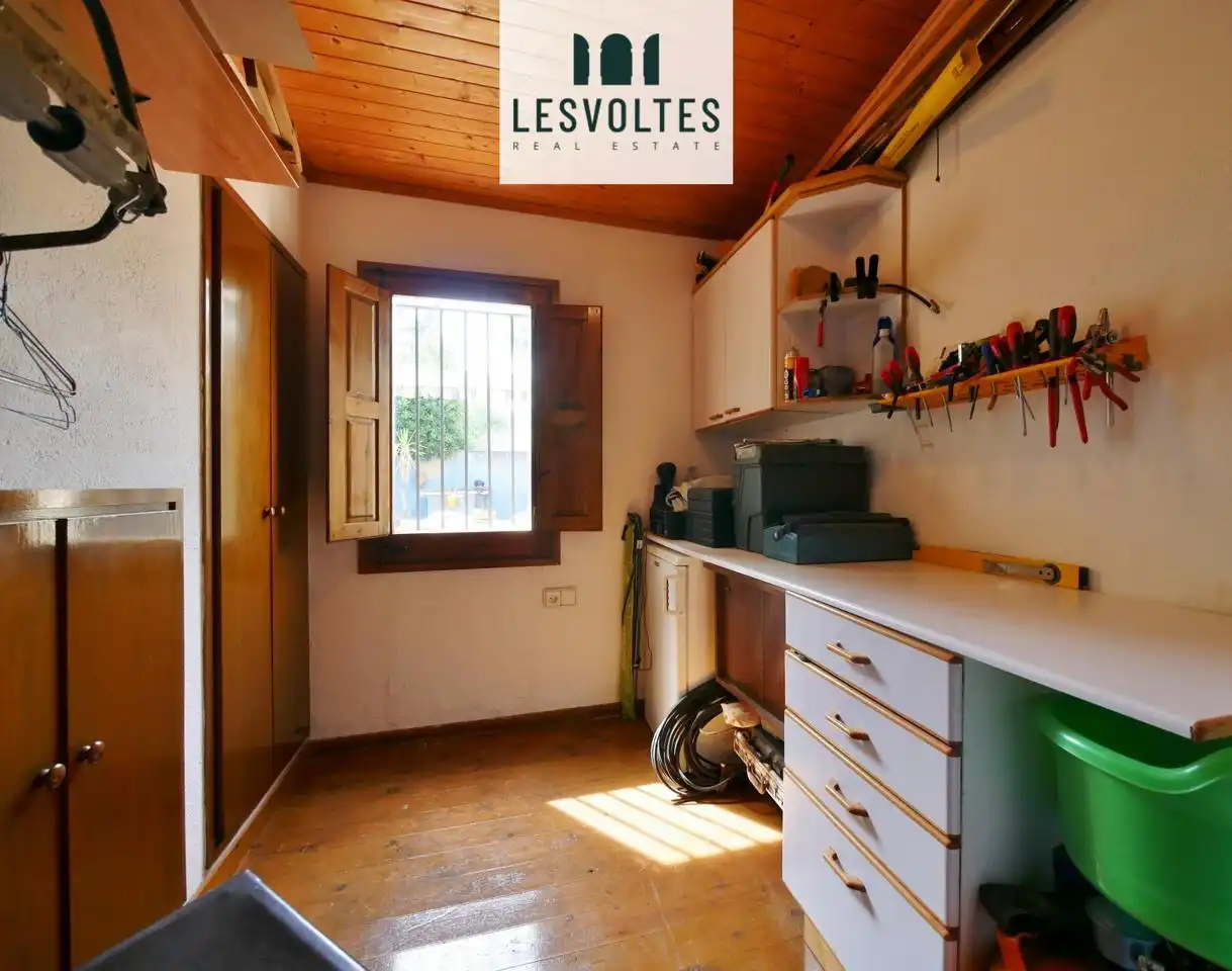 Cocina de Casa o chalet en venta en Ventalló con Jardín privado, Parquet y Terraza