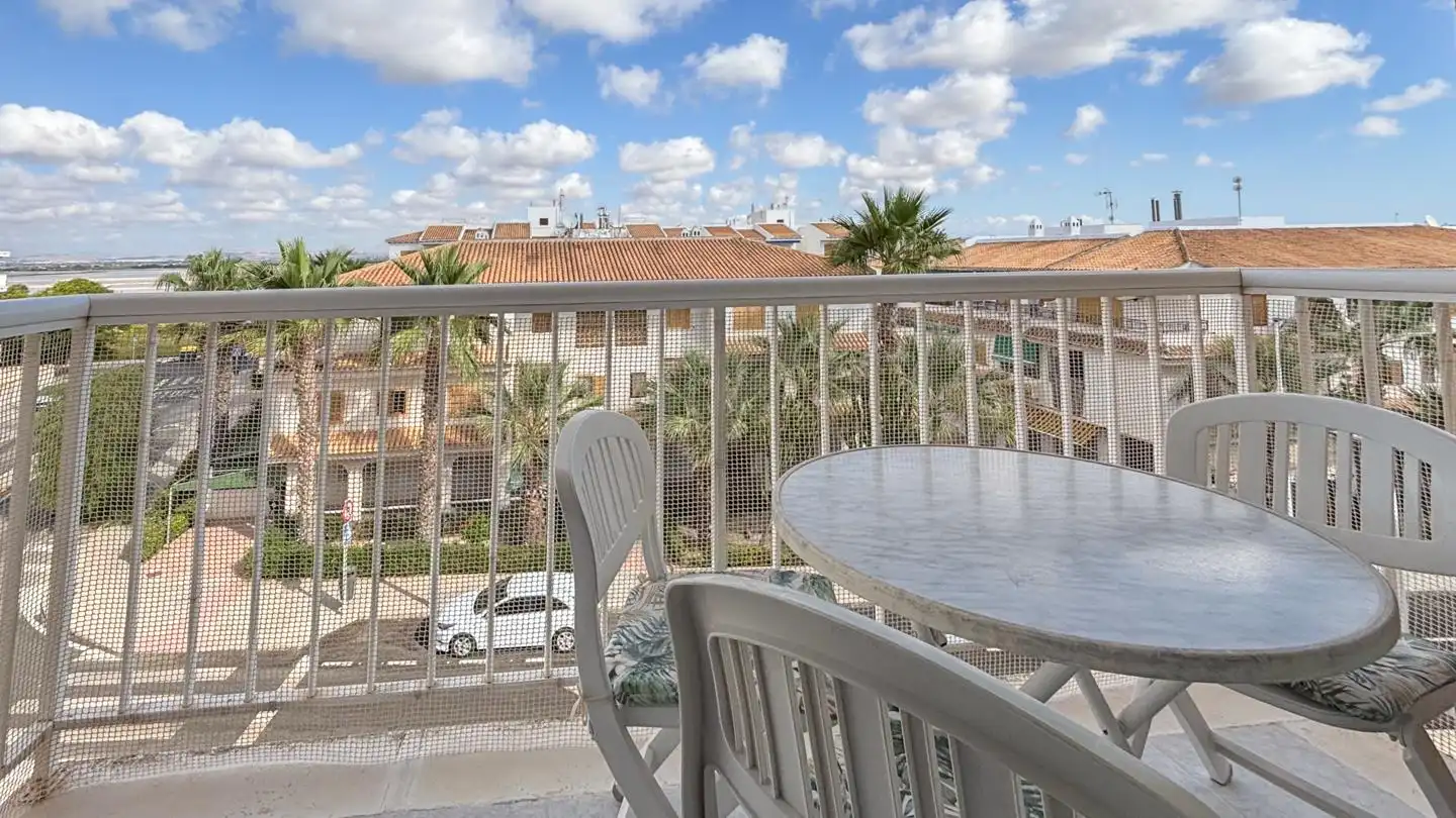 Terraza de Apartamento en venta en Santa Pola con Aire acondicionado, Terraza y Piscina
