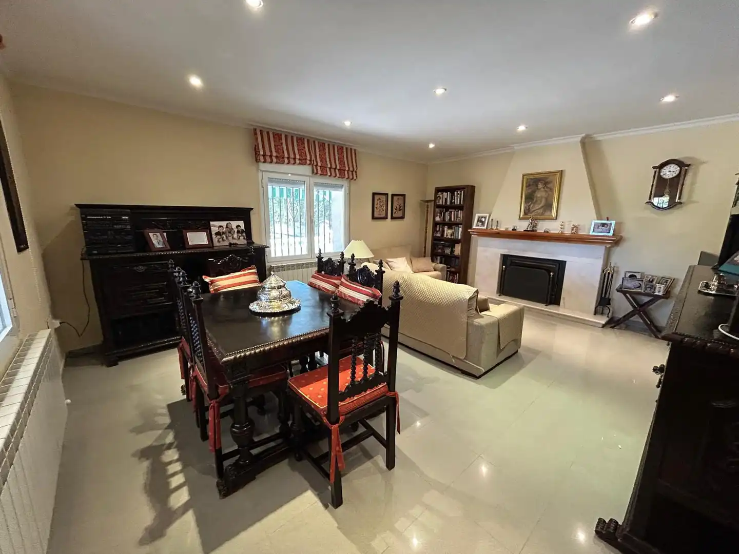 Dining room of Houses for sale in Alcolea de Calatrava  with Air Conditioner, Heating and Terrace