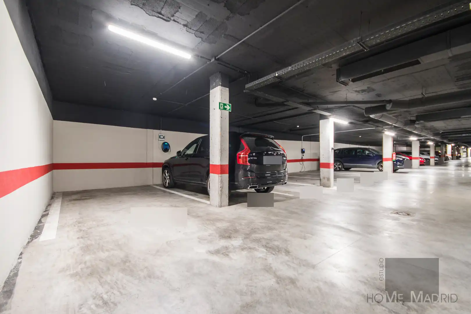 Parking of Flat for sale in Madrid  with Air Conditioner, Heating and Parquet flooring