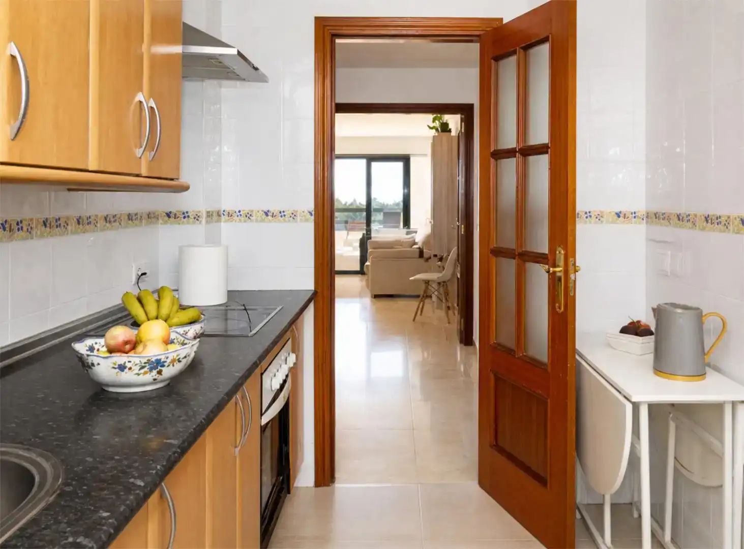 Cocina de Dúplex en venta en Estepona con Piscina