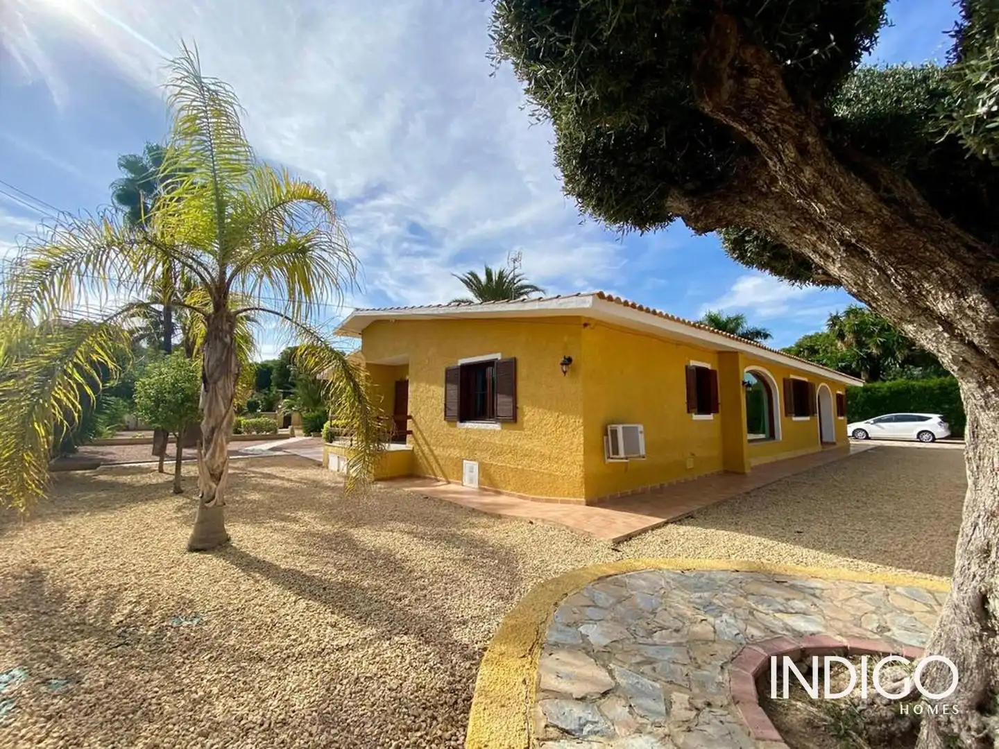 Vista exterior de Casa o chalet en venta en Mutxamel con Aire acondicionado, Calefacción y Terraza
