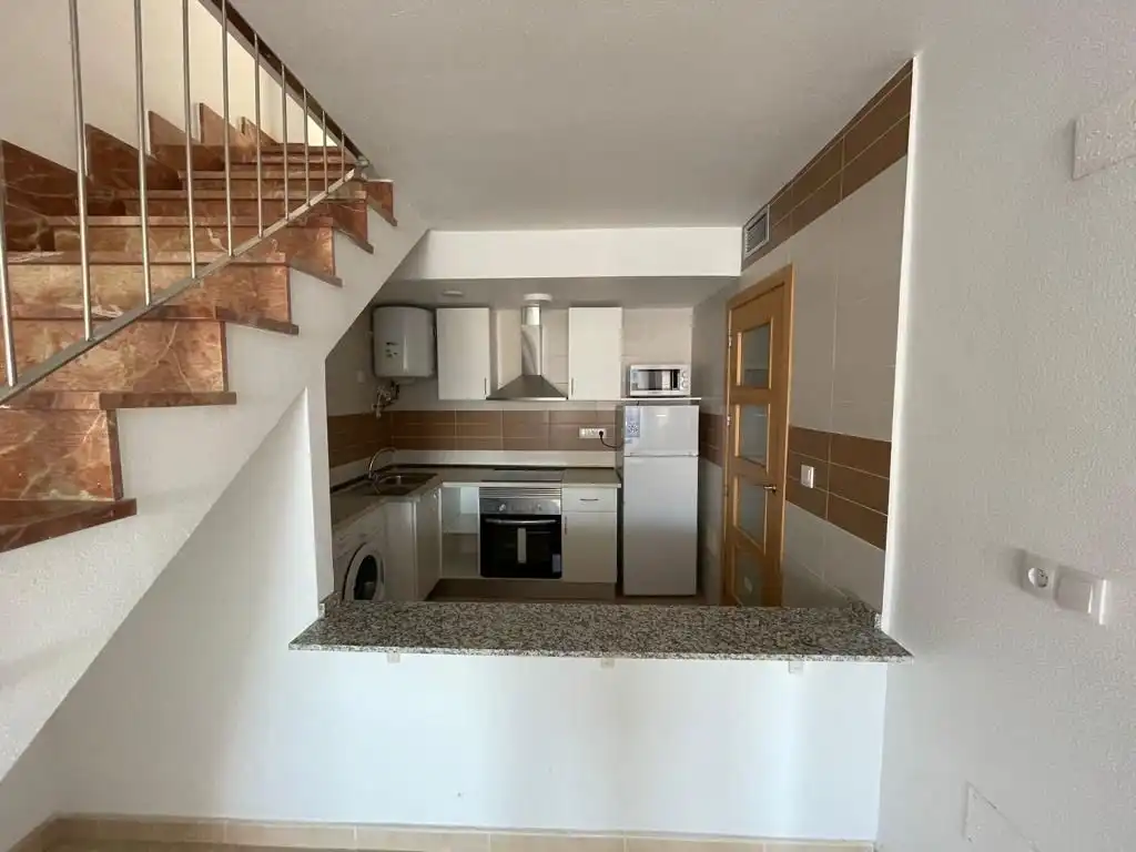 Kitchen of Attic for sale in Murcia  with Air Conditioner, Terrace and Furnished