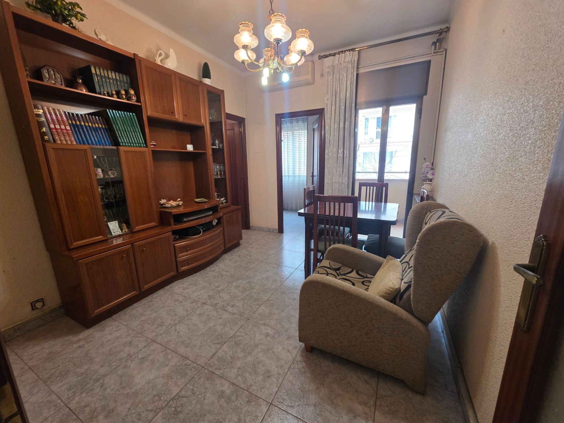 Sala de estar de Piso en venta en  Barcelona Capital con Aire acondicionado, Calefacción y Amueblado