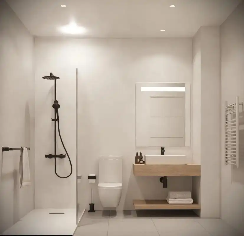Baño de Piso en venta en Jávea / Xàbia con Jardín privado, Alarma y Piscina comunitaria