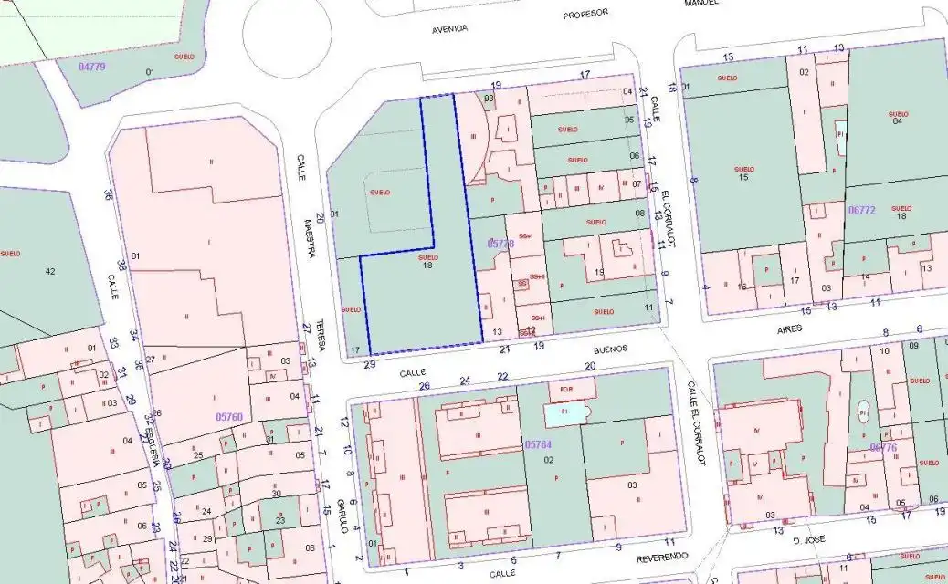 Terreno residencial en venta en Professor Dr. D  Manuel Broseta Pont, 23-27