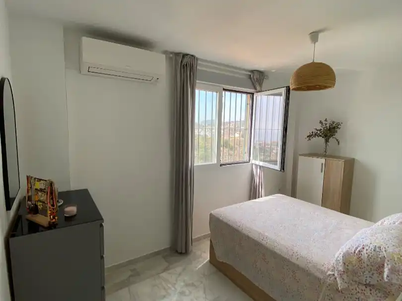 Bedroom of Attic for sale in Rincón de la Victoria  with Air Conditioner, Terrace and Balcony