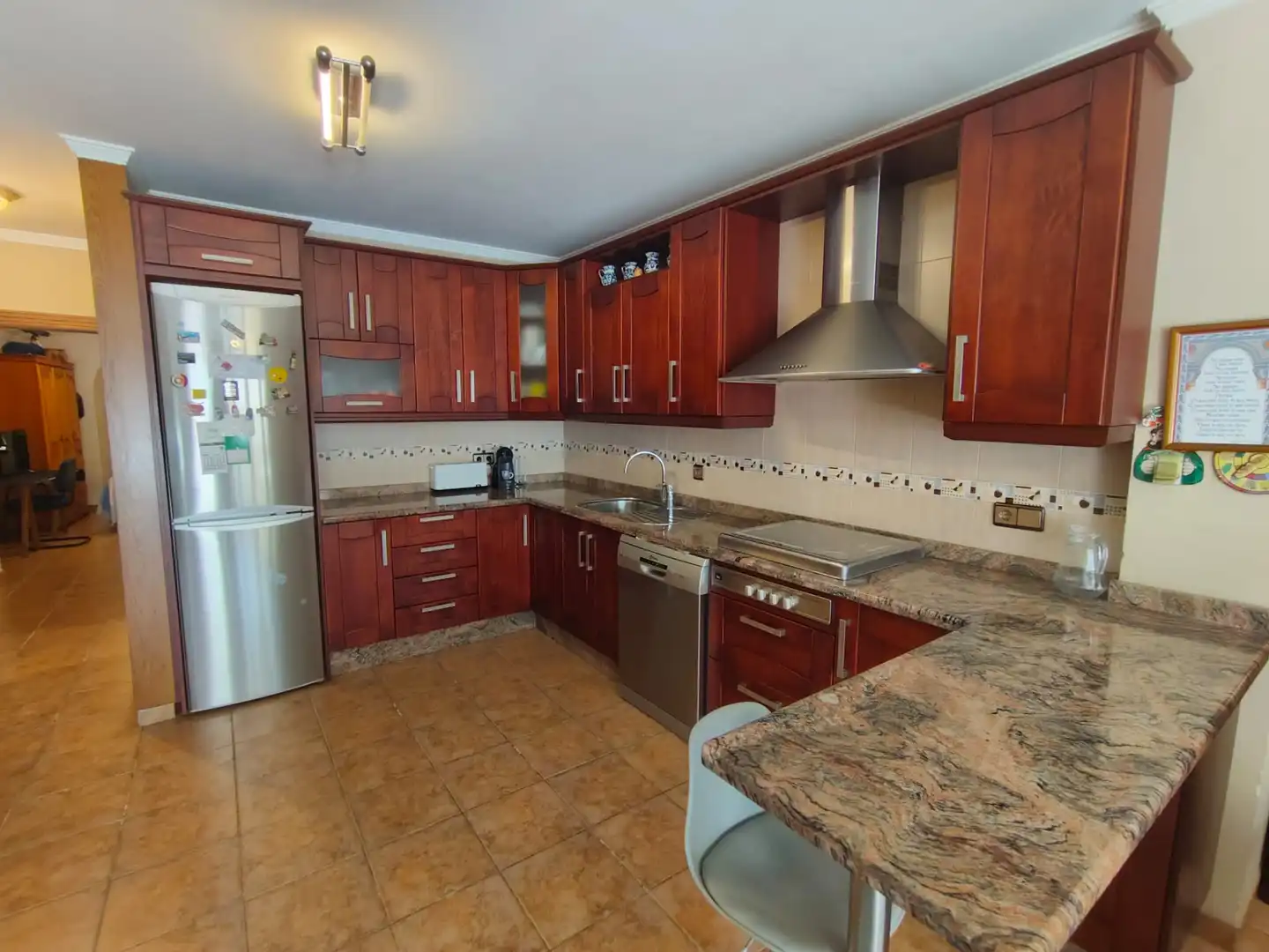 Cocina de Casa adosada en venta en Marchal con Terraza, Amueblado y Horno