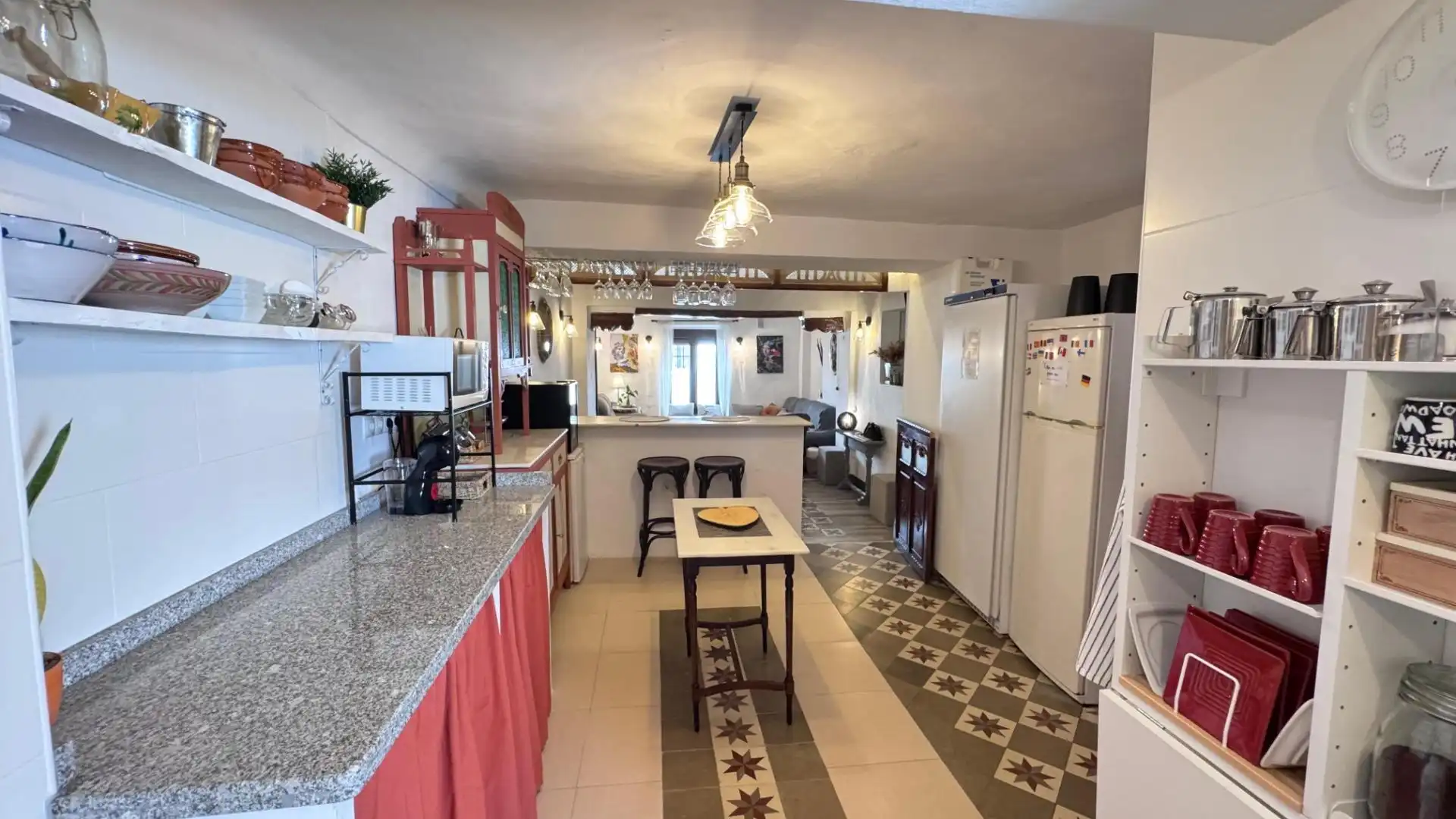 Kitchen of Houses for sale in Iznájar  with Air Conditioner, Heating and Terrace