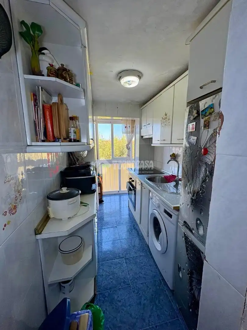 Küche von Wohnung zum Verkauf in Madrid mit Klimaanlage, Heizung und Terrasse