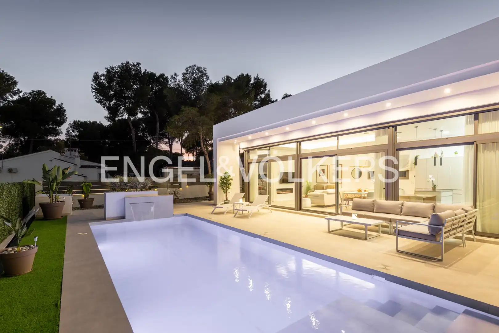 Terraza de Casa o chalet en venta en Pilar de la Horadada con Aire acondicionado, Calefacción y Jardín privado