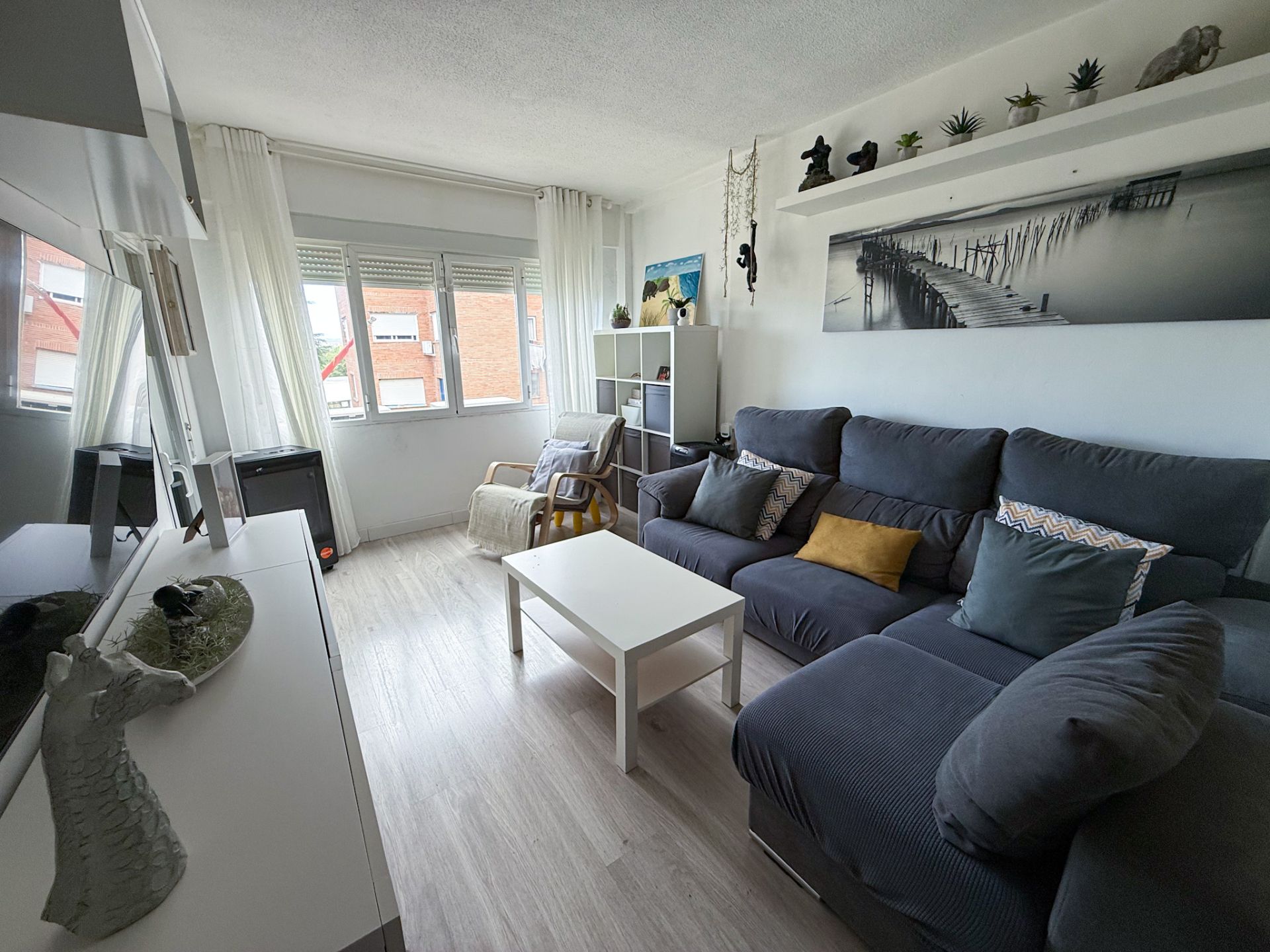 Wohnzimmer von Wohnungen zum verkauf in Santa Cruz del Retamar mit Klimaanlage, Heizung und Terrasse