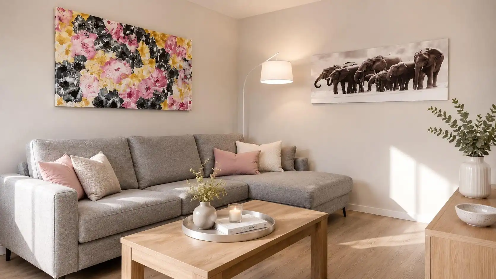 Sala d'estar de Àtic en venda en Almería amb Aire condicionat, Jardí privat i Terrassa