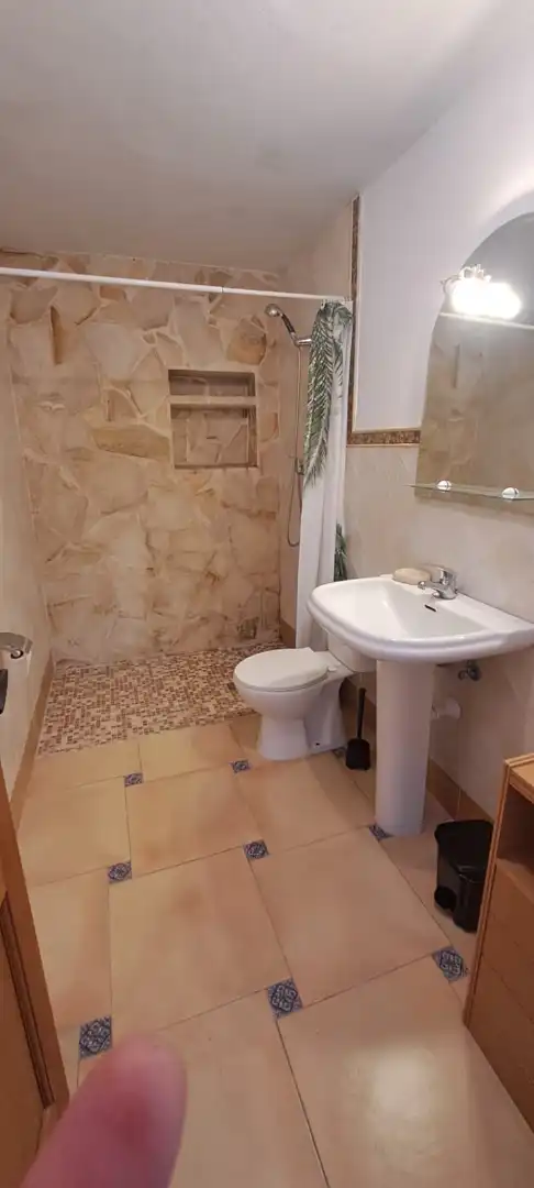 Baño de Casa adosada de alquiler en Benissa con Amueblado y Piscina comunitaria