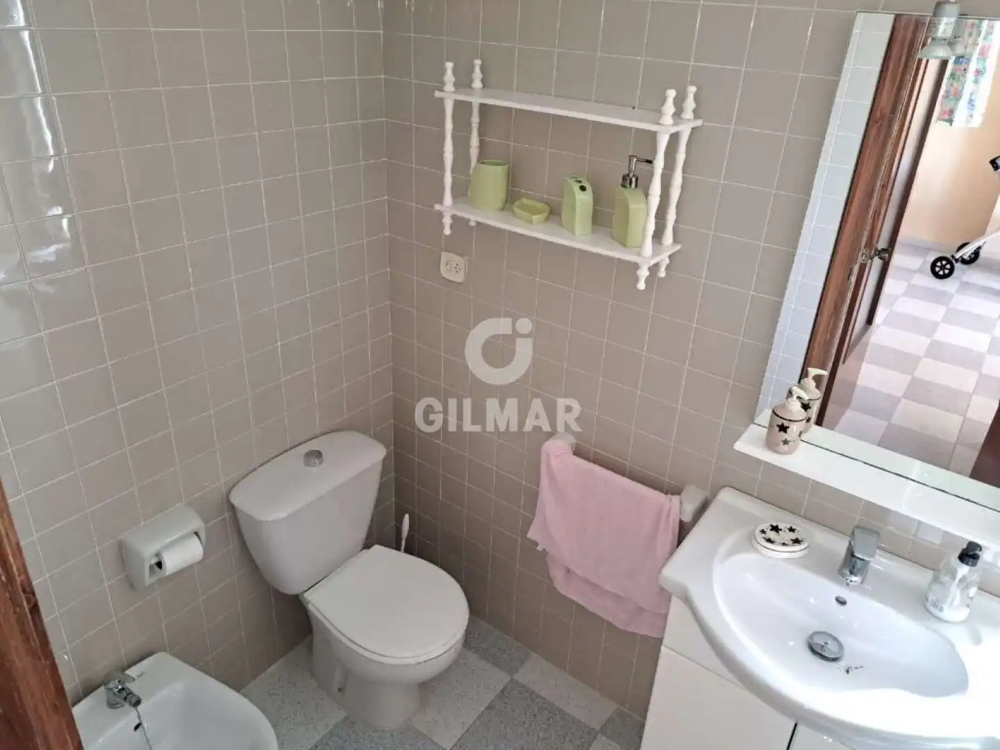 Badezimmer von Wohnungen zur Miete in El Puerto de Santa María mit Privatgarten und Möbliert