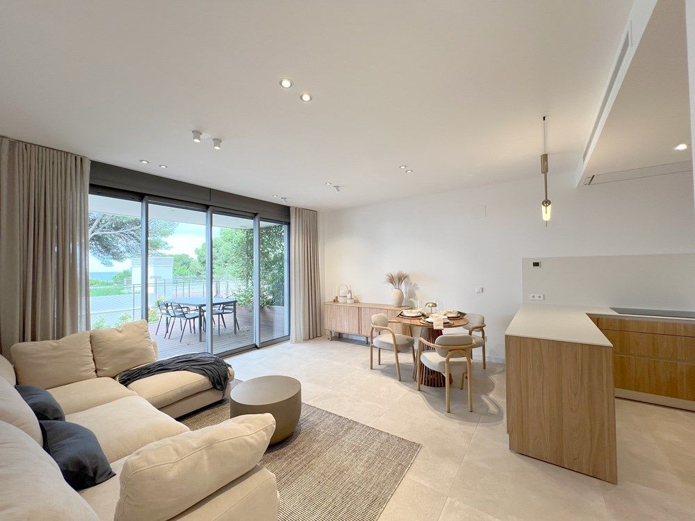 Sala de estar de Piso de alquiler en Salou con Aire acondicionado, Calefacción y Terraza