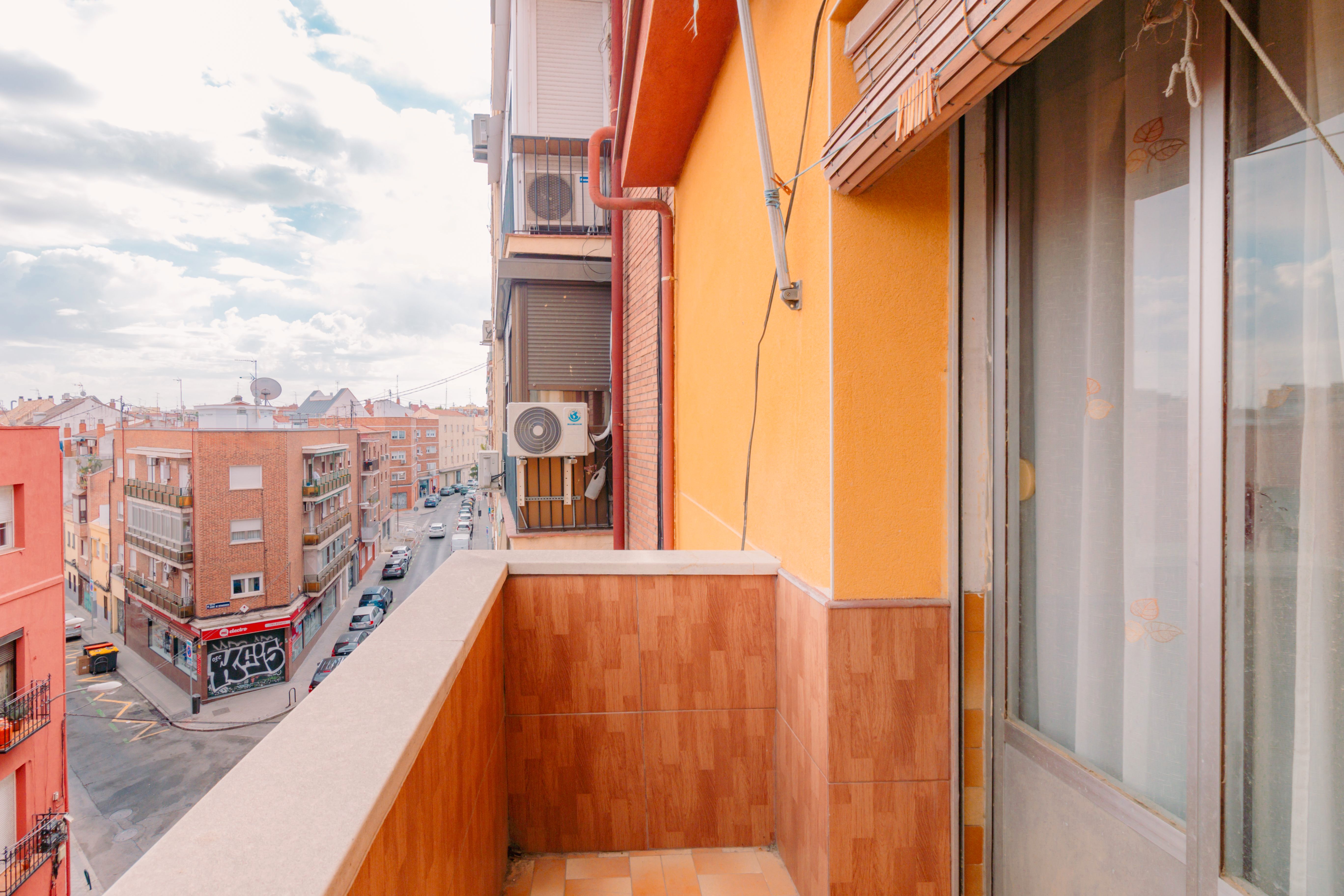 Balcony of Flat for sale in  Madrid Capital  with Heating and Terrace