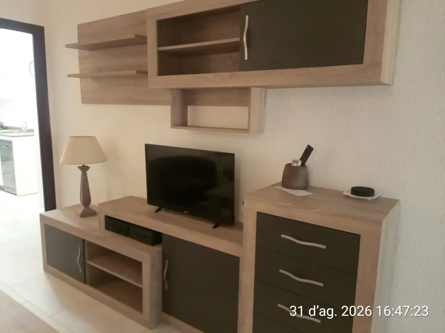 Living room of Flat for rent in Barcelona  with Air Conditioner, Heating and Furnished