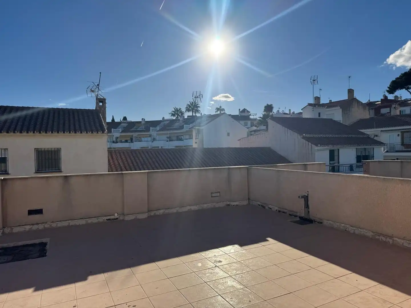 Terrasse von Maisonette zum Verkauf in Torremolinos mit Klimaanlage, Terrasse und Abstellraum