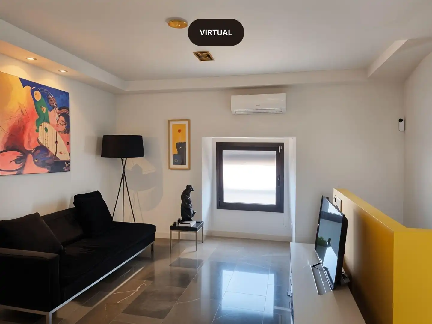 Sala d'estar de Casa o xalet en venda en Tarragona amb Aire condicionat, Parquet i Terrassa