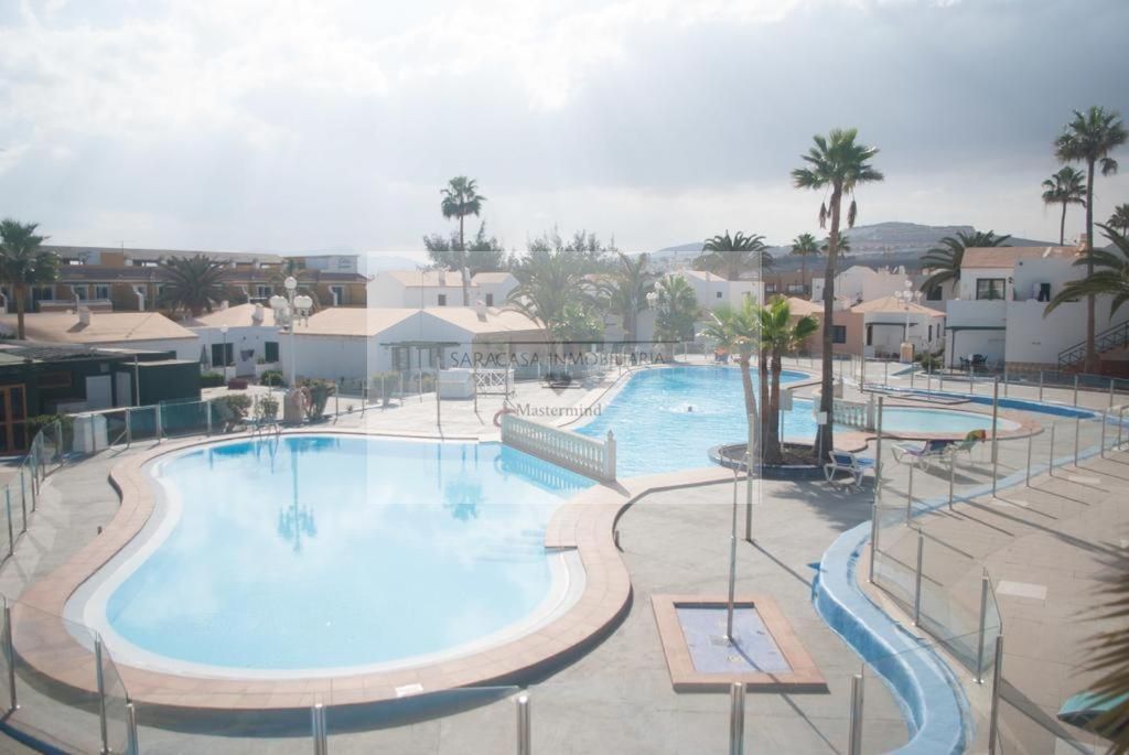 Swimming pool of Planta baja for sale in Antigua  with Terrace, Furnished and Community pool