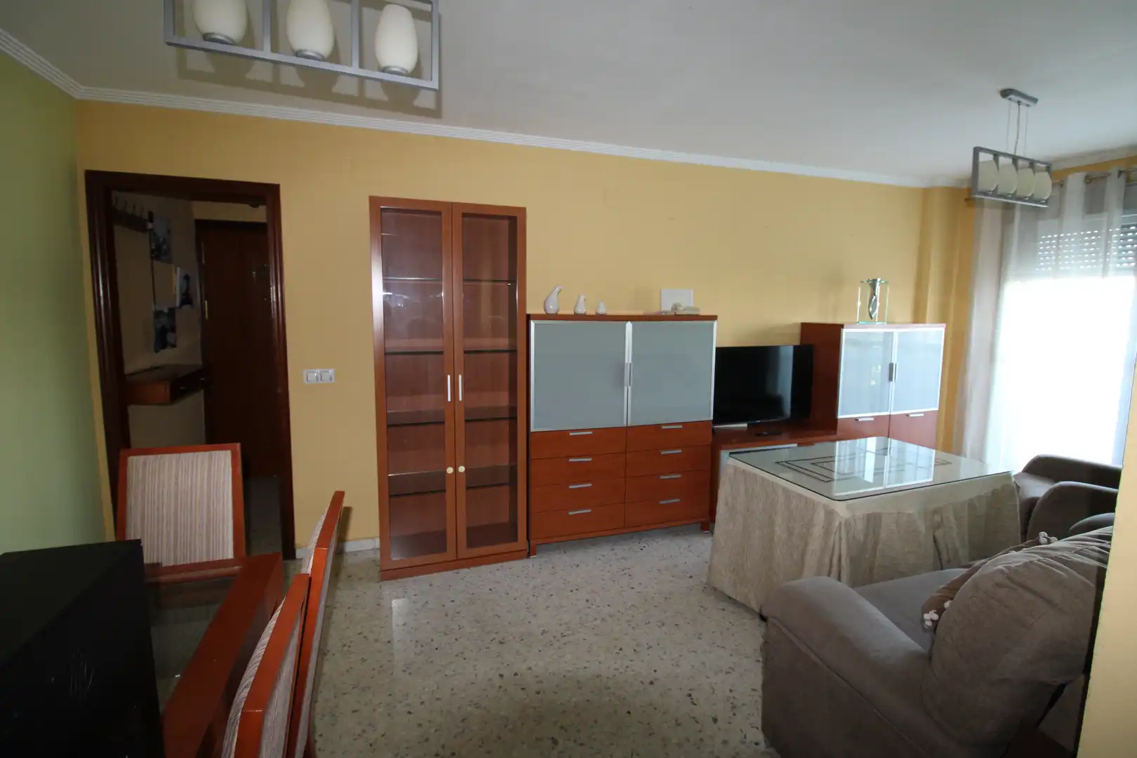 Sala de estar de Piso en venta en Huelva con Aire acondicionado, Calefacción y Horno