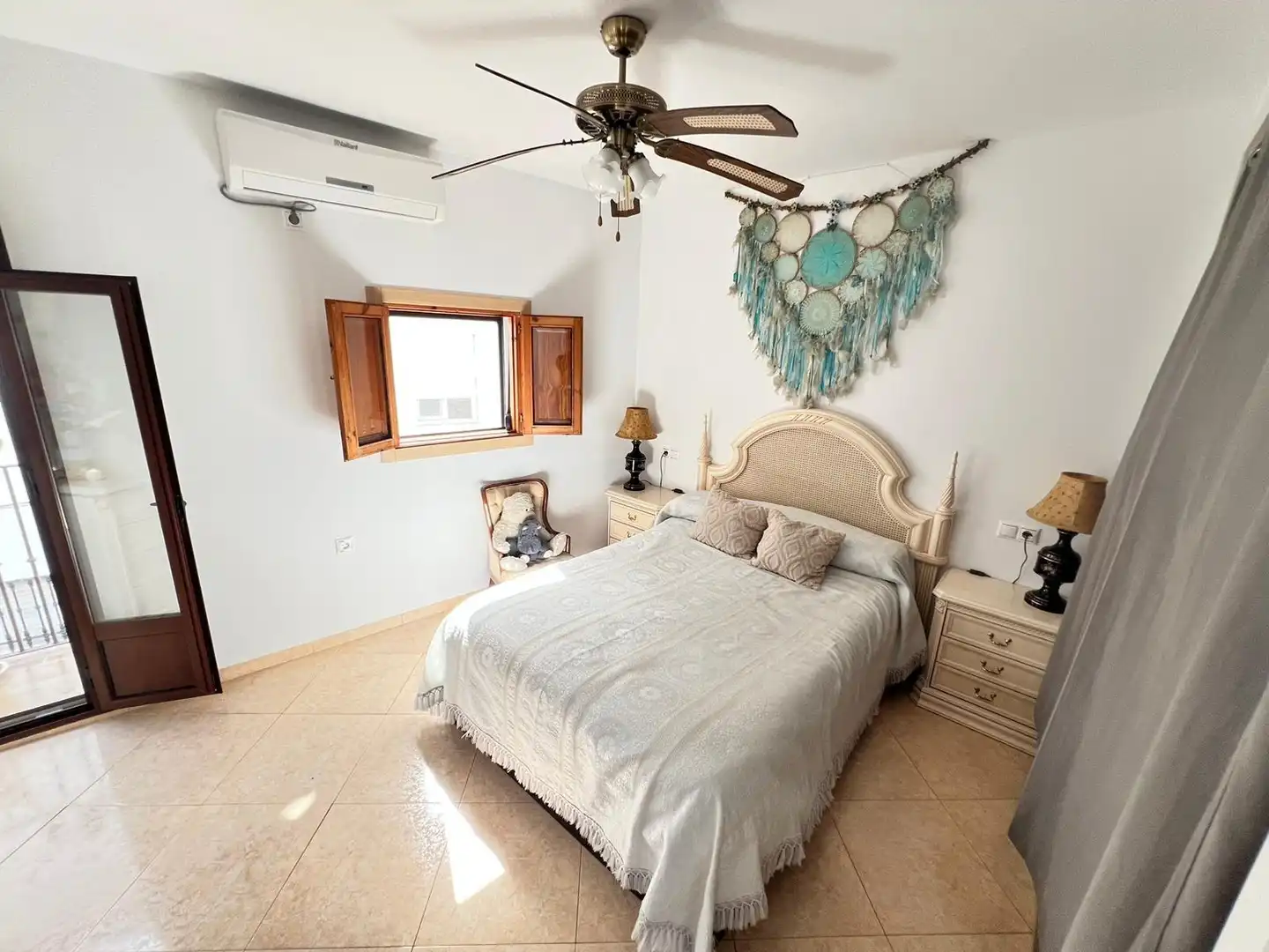 Bedroom of Houses for sale in Ubrique  with Air Conditioner and Balcony