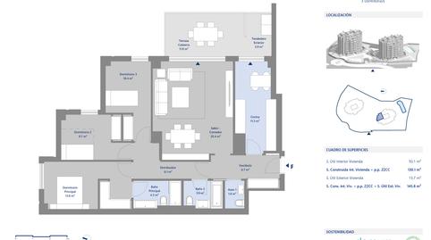 Photo 2 from new construction home in Flat for sale in Mesena, 80b, Pinar del Rey, Madrid