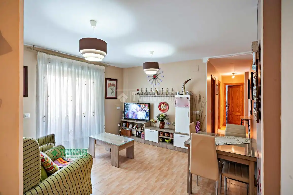 Sala de estar de Piso en venta en El Ejido con Terraza