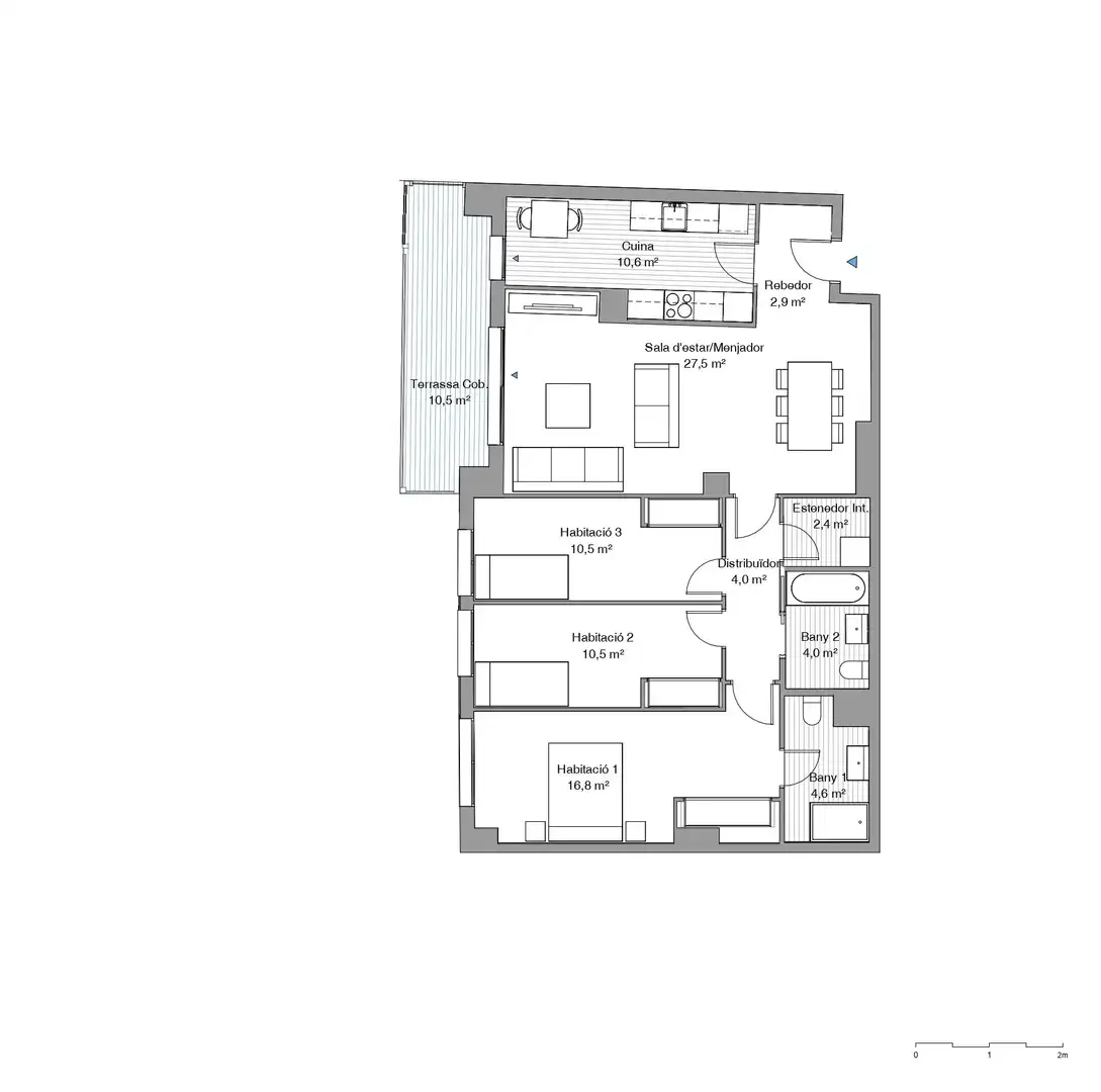 Flat for sale in Girona  with Air Conditioner, Heating and Parquet flooring