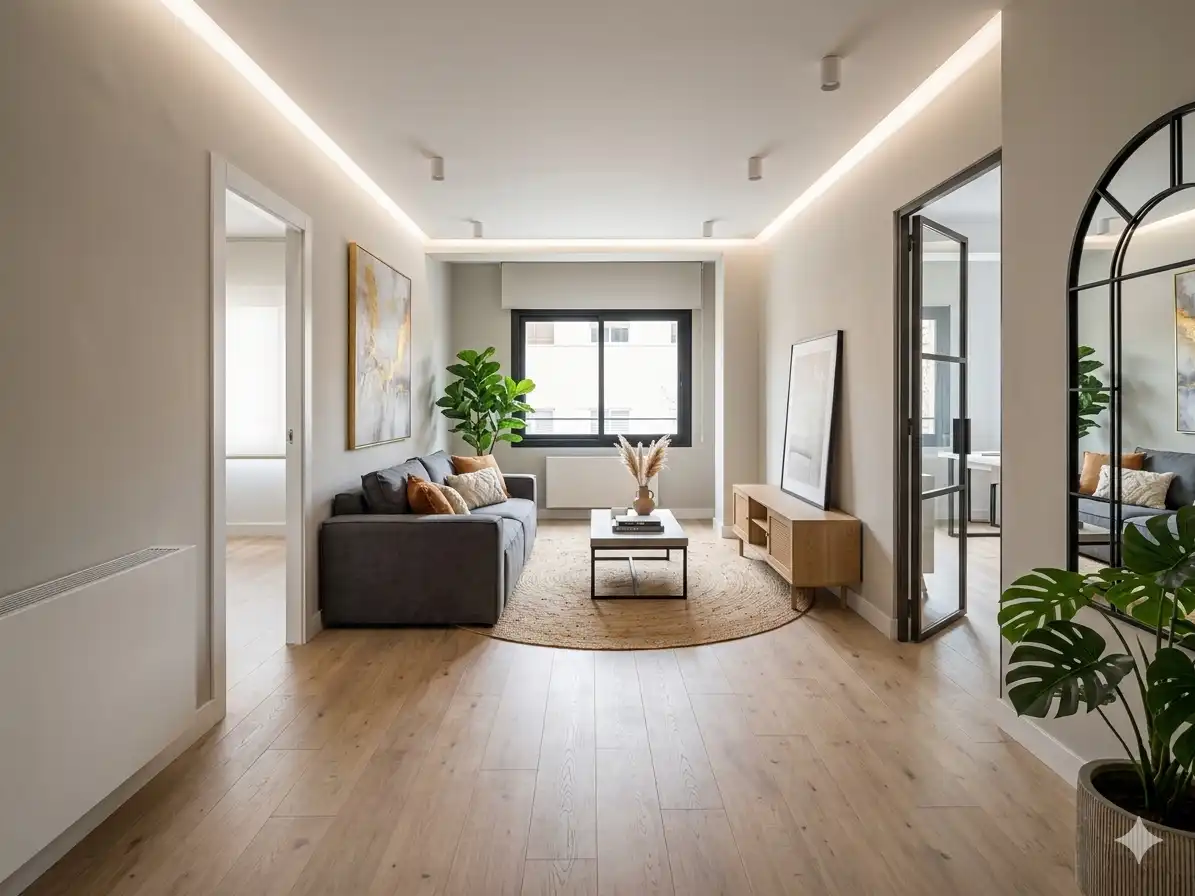 Sala d'estar de Pis en venda en Barcelona