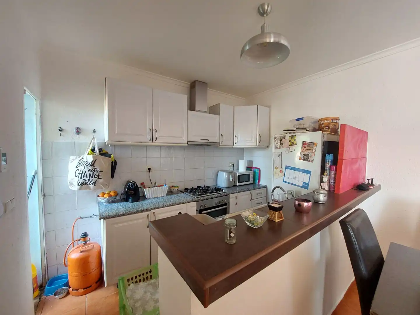 Cocina de Casa adosada en venta en Dénia con Jardín privado y Amueblado
