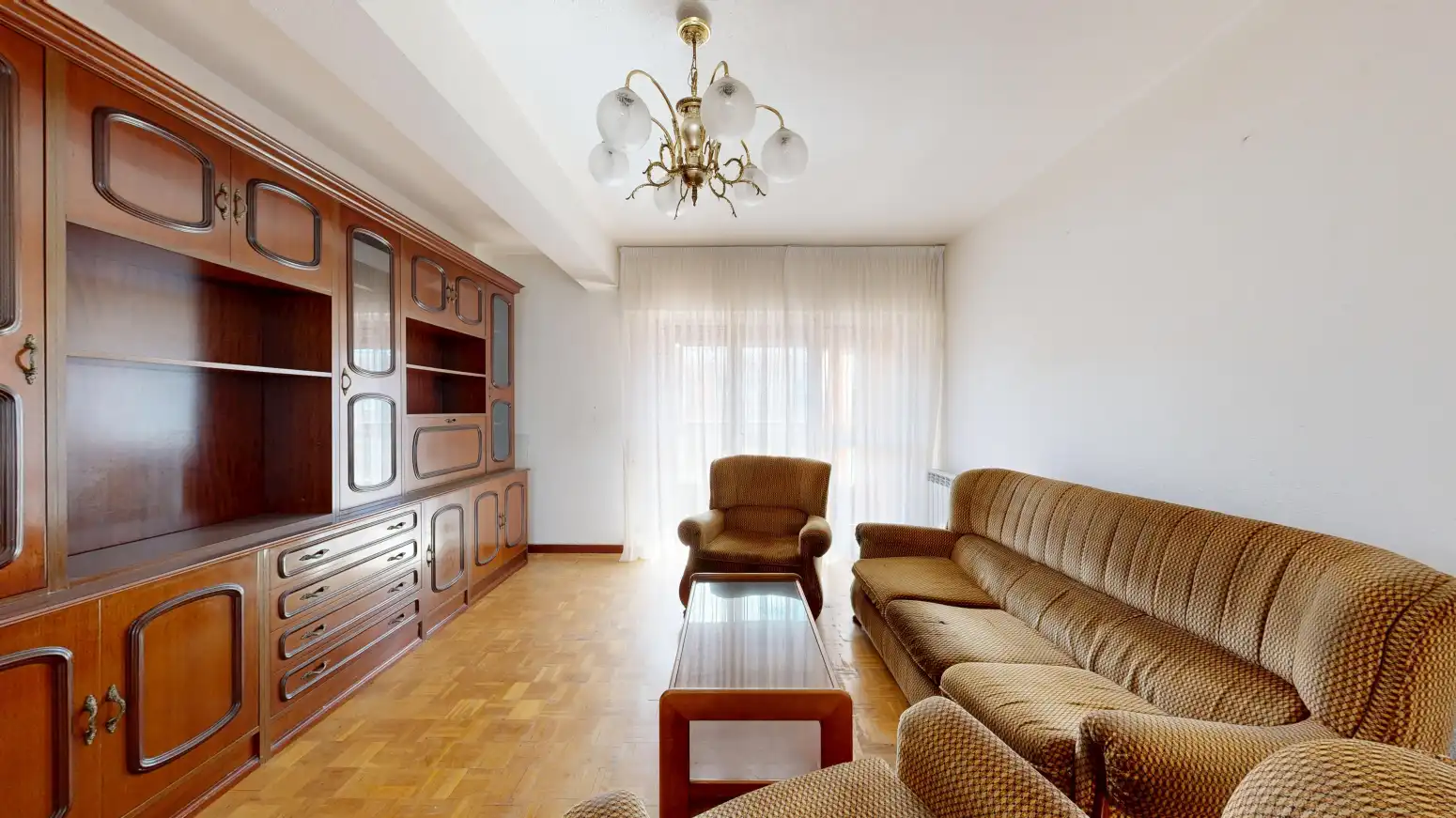 Sala de estar de Piso en venta en Tafalla con Calefacción, Parquet y Terraza