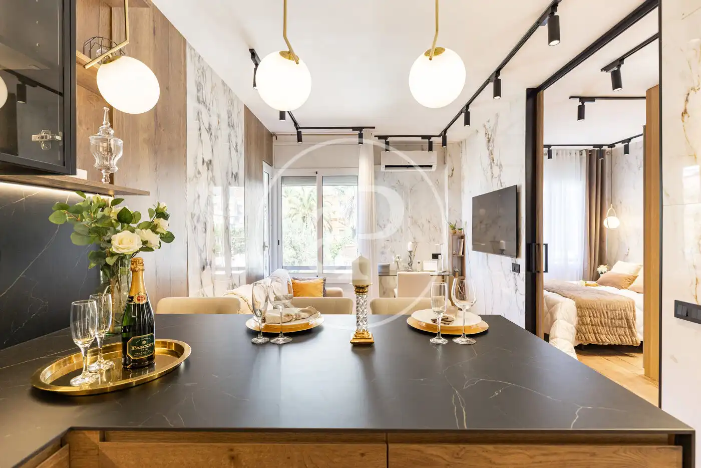 Comedor de Piso en venta en Barcelona con Aire acondicionado, Calefacción y Amueblado