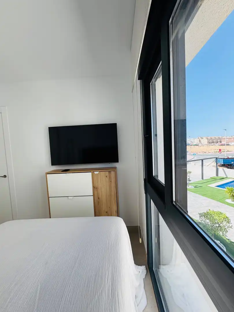 Bedroom of Houses for rent in Santa Pola  with Air Conditioner, Heating and Private garden