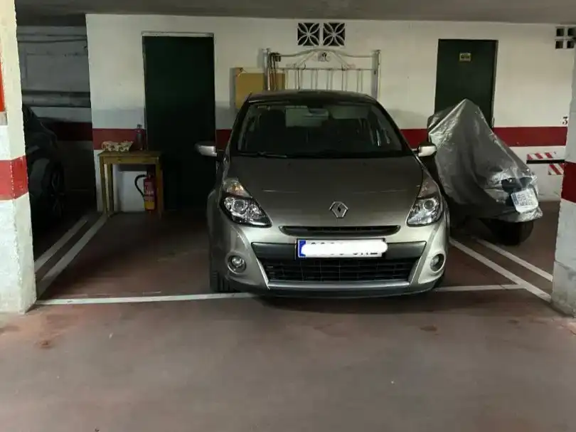 Parking of Flat for sale in Benalmádena  with Air Conditioner and Swimming Pool