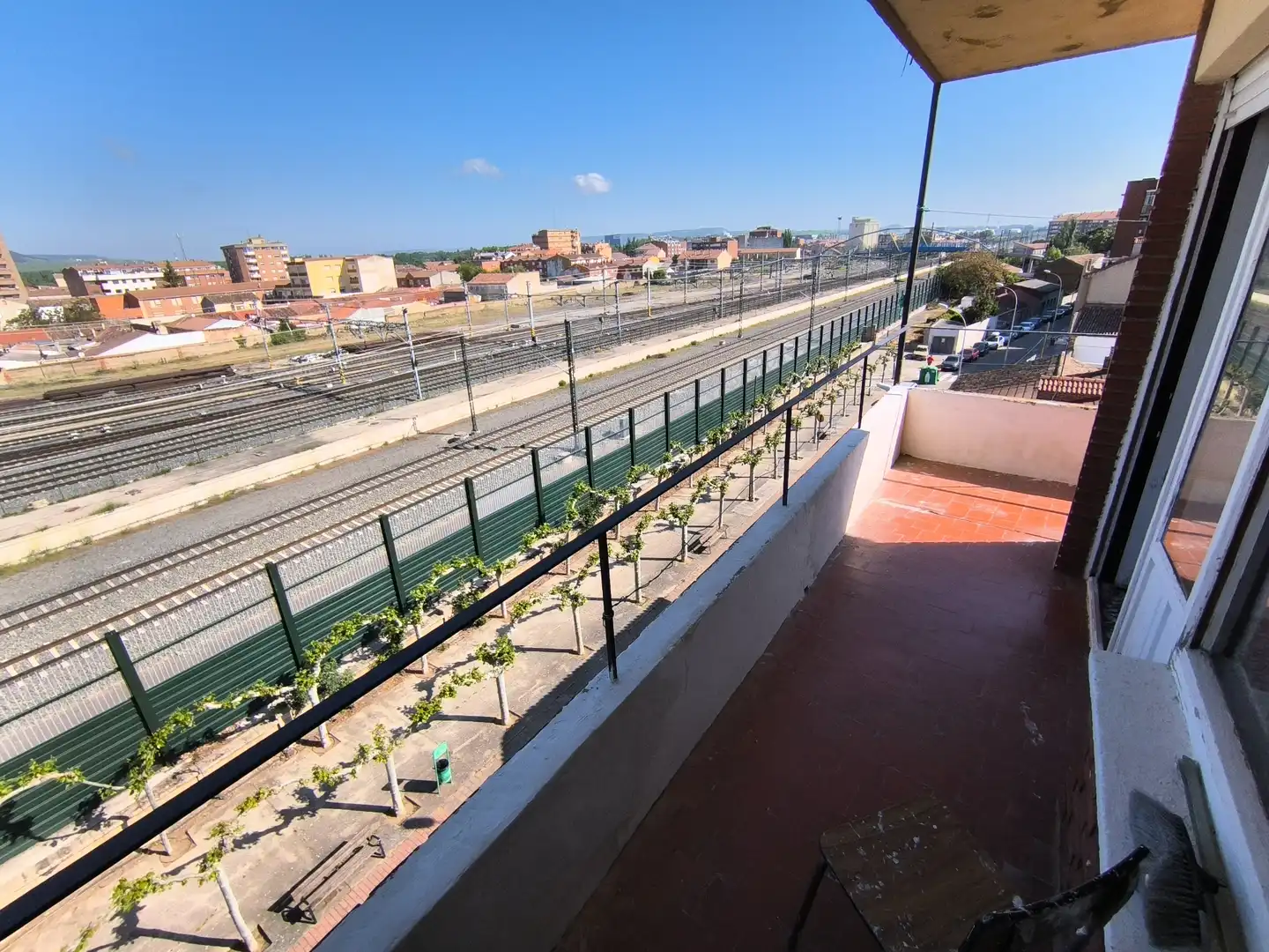 Terraza de Piso en venta en Venta de Baños con Calefacción, Terraza y Amueblado