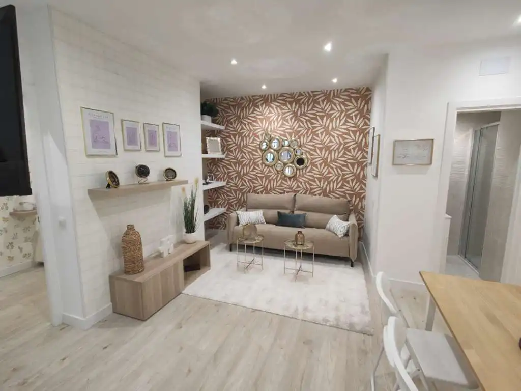 Sala de estar de Piso en venta en Madrid con Aire acondicionado, Calefacción y Amueblado