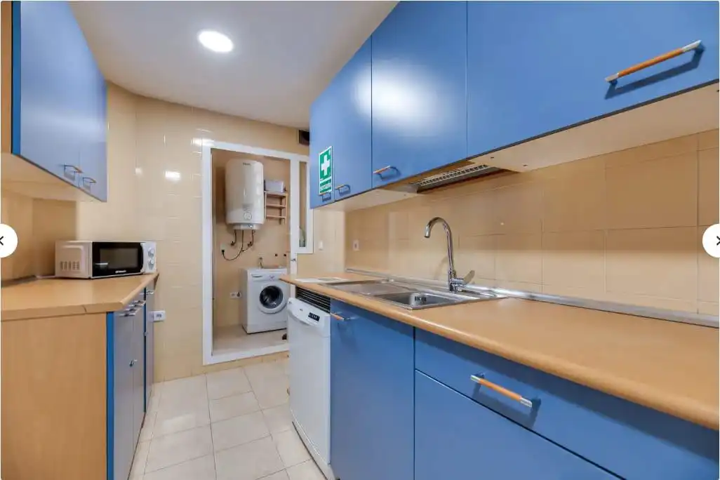 Kitchen of Apartments for rent in Marbella  with Air Conditioner, Heating and Terrace