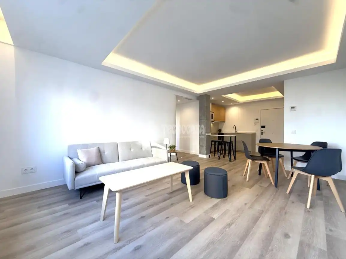 Sala de estar de Piso en venta en Chamartín