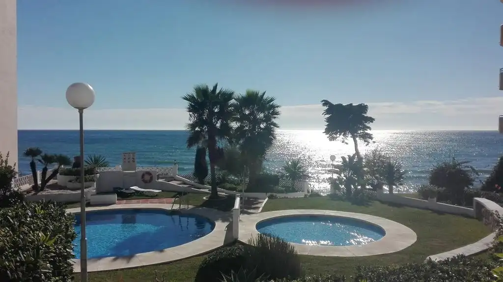 Garden of Flat for sale in Mijas  with Storage room, Furnished and Oven