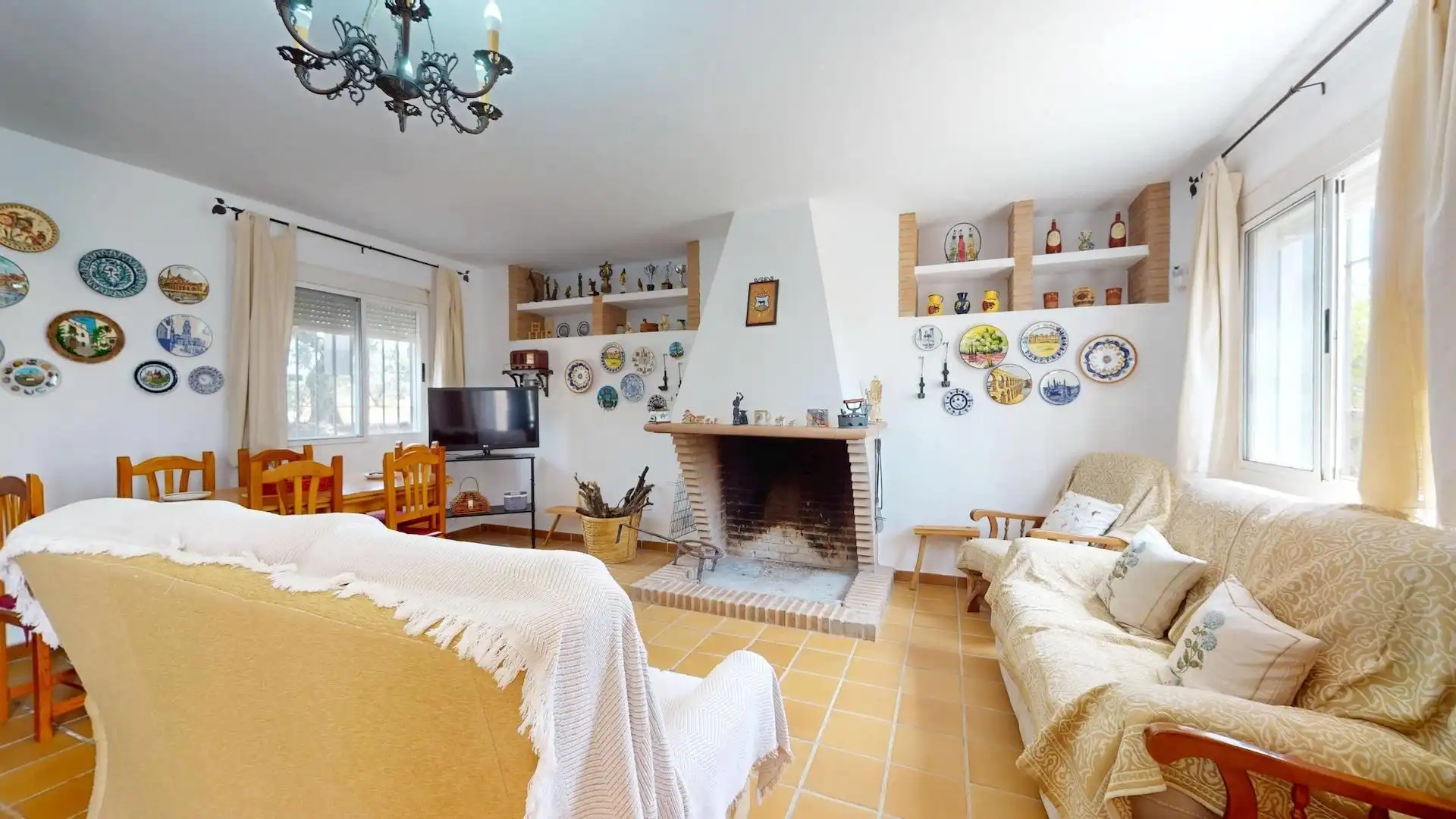 Living room of Houses for sale in Montoro  with Private garden and Terrace