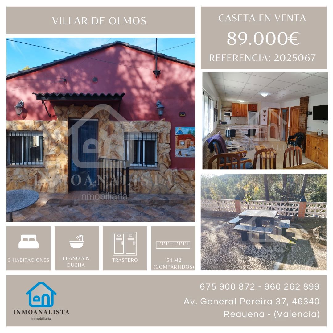 Exterior view of Country house for sale in Requena  with Terrace and Storage room