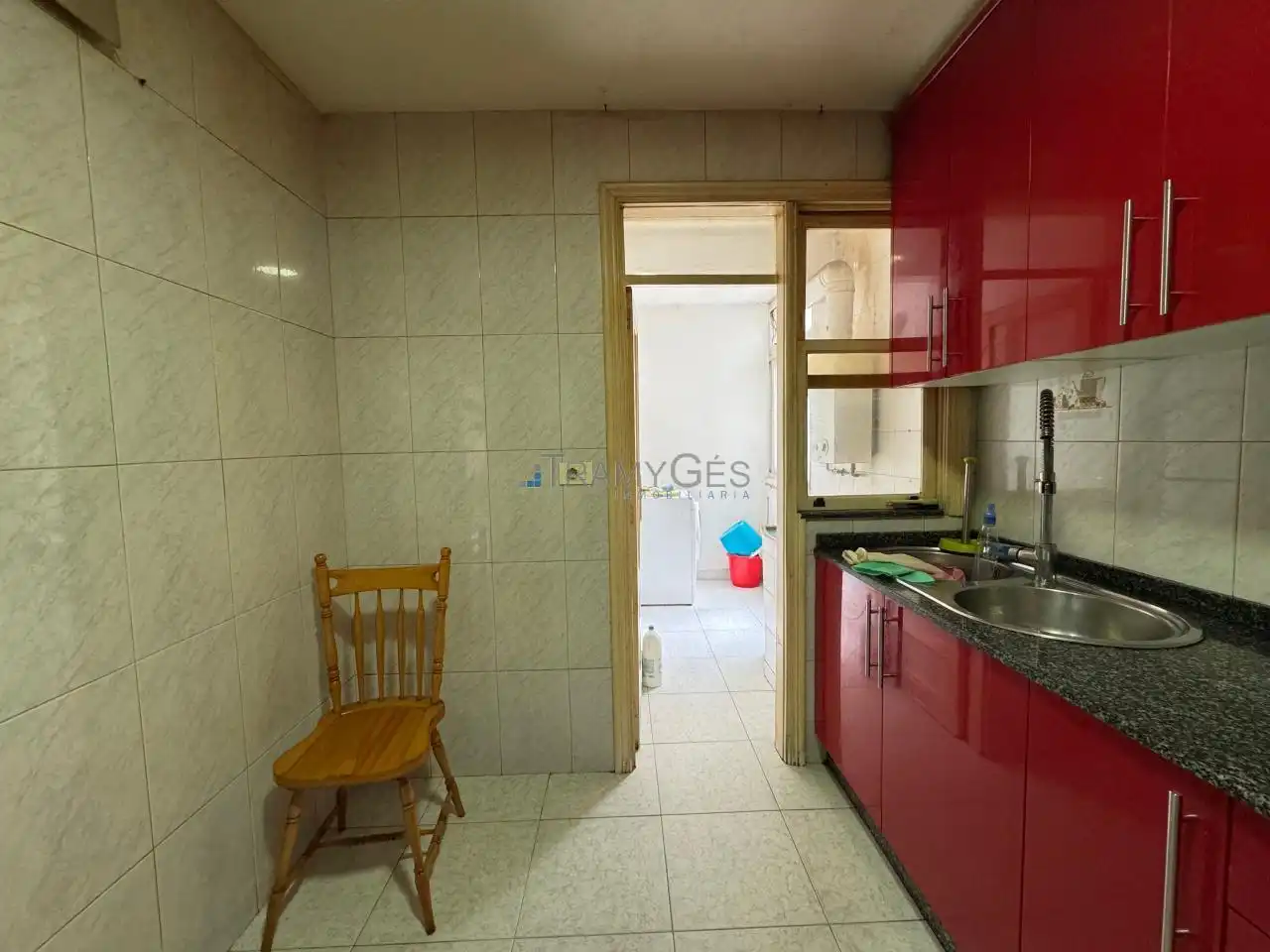 Kitchen of Flat for sale in Vigo   with Storage room
