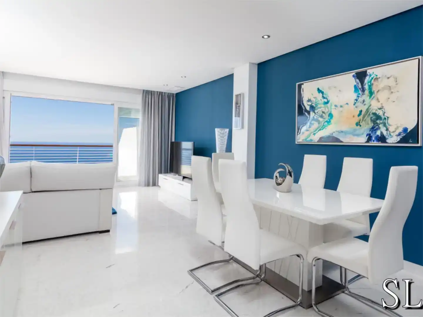 Dining room of Flat for sale in Altea  with Air Conditioner and Swimming Pool